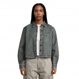 G-Star D30602-D479 1 Pocket Loose Fit overshirt - Grey (Faded Midori) мъжки,якета,дамски,якета,и,палта,g,star,d30602,d479,1,pocket,loose,fit,overshirt,grey,(faded,midori)