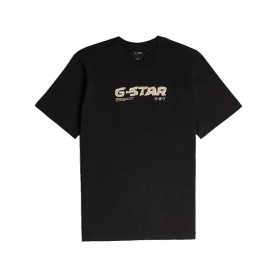 Тениска G-Star D31083-336 short sleeve T-shirt - Black (Dark Black) тениска,мъжки,тениски,дамски,тениски,g,star,d31083,336,short,sleeve,t,shirt,black,(dark,black)