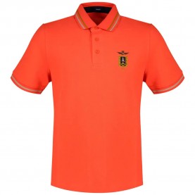 Aeronautica militare 261PO1914UP00403 short sleeve polo - Orange (Paprika) дамски,блузи,с,яка,мъжки,блузи,с,яка,aeronautica,militare,261po1914up00403,short,sleeve,polo,orange,(paprika)