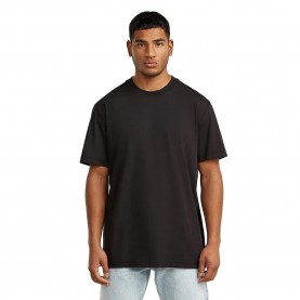 Тениска G-Star Layered Back short sleeve T-shirt - Black (Dark Black) тениска,мъжки,тениски,дамски,тениски,g,star,layered,back,short,sleeve,t,shirt,black,(dark,black)