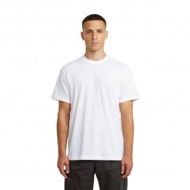 Тениска G-Star Layered Back short sleeve T-shirt - White (White) тениска,мъжки,тениски,дамски,тениски,g,star,layered,back,short,sleeve,t,shirt,white,(white)