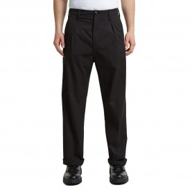 Панталони тип чино G-Star Pleated Relaxed Fit chino pants - Black (Dark Black) панталони,тип,чино,мъжки,панталони,дамски,панталони,g,star,pleated,relaxed,fit,chino,pants,black,(dark,black)