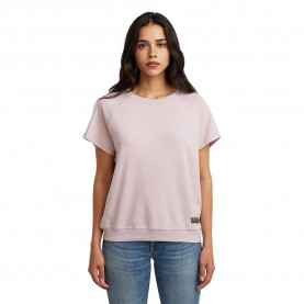 Тениска G-Star Raglan short sleeve T-shirt - Pink (Burnished Lilac) тениска,мъжки,тениски,дамски,тениски,g,star,raglan,short,sleeve,t,shirt,pink,(burnished,lilac)
