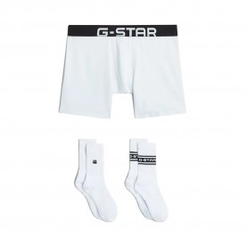 Боксерки G-Star Set D29458-01 boxers - White (White / Black) боксерки,мъжко,бельо,g,star,set,d29458,01,boxers,white,(white,black)