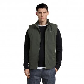 Елек G-Star The Fredrik vest - Green (Asfalt) елек,мъжки,жилетки,g,star,the,fredrik,vest,green,(asfalt)