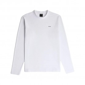 Тениска G-Star True Regular long sleeve T-shirt - White (White) тениска,мъжки,тениски,дамски,тениски,g,star,true,regular,long,sleeve,t,shirt,white,(white)