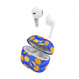 слушалки,слушалки,tnb,lemon,wireless,earphones,blue,(blue,yellow)
