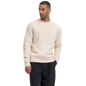 блуза,мъжки,пуловери,дамски,пуловери,jack,&,jones,blawilson,knit,sweater,beige,(cloud,dancer,melange)