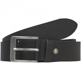 колан,колани,jack,&,jones,braga,leather,belt,black,(black)