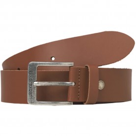 колан,колани,jack,&,jones,braga,leather,belt,brown,(cognac)