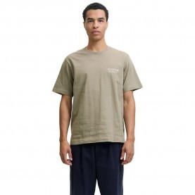 Тениска Jack & jones Edetroit Back Print short sleeve T-shirt - Green (Vetiver) тениска,мъжки,тениски,дамски,тениски,jack,&,jones,edetroit,back,print,short,sleeve,t,shirt,green,(vetiver)