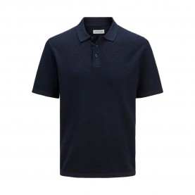 Сако Jack & jones Egeorge Knit short sleeve polo - Blue (Navy Blazer) сако,дамски,блузи,с,яка,мъжки,блузи,с,яка,jack,&,jones,egeorge,knit,short,sleeve,polo,blue,(navy,blazer)