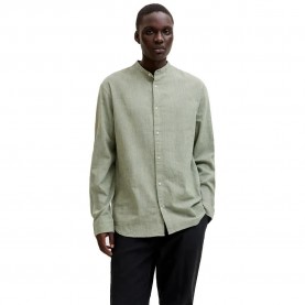 Риза с дълъг ръкав Jack & jones Esummer Linen Blend Band long sleeve shirt - Green (New Sage) риза,с,дълъг,ръкав,дамски,ризи,мъжки,ризи,jack,&,jones,esummer,linen,blend,band,long,sleeve,shirt,green,(new,sage)