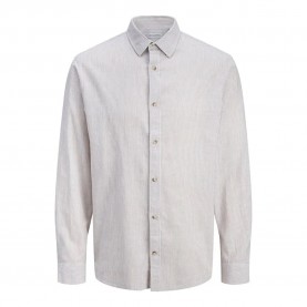риза,с,дълъг,ръкав,дамски,ризи,мъжки,ризи,jack,&,jones,esummer,linen,blend,long,sleeve,shirt,grey,(crockery,stripes)