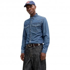 риза,с,дълъг,ръкав,дамски,ризи,мъжки,ризи,jack,&,jones,ewestern,at,187,long,sleeve,shirt,blue,(blue,denim,mid,blue)