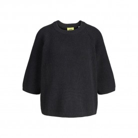блуза,дамски,пуловери,дамски,плетени,дрехи,jack,&,jones,marge,twist,jjxx,short,sleeve,sweater,black,(black)
