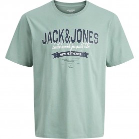 тениска,мъжки,тениски,дамски,тениски,jack,&,jones,logo,short,sleeve,t,shirt,green,(mineral,blue)
