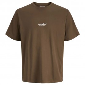 Тениска Jack & jones Soho short sleeve T-shirt - Brown (Cocoa) тениска,мъжки,тениски,дамски,тениски,jack,&,jones,soho,short,sleeve,t,shirt,brown,(cocoa)