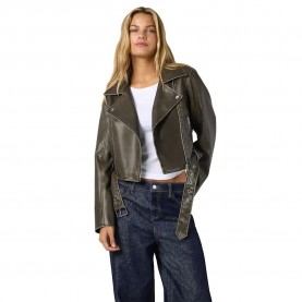 яке,мъжки,якета,дамски,якета,и,палта,noisy,may,nelly,cropped,biker,jacket,brown,(black,washed)