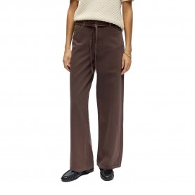Дънки Object Objrosie Wide jeans - Brown (Seal Brown) дънки,мъжки,панталони,дамски,панталони,object,objrosie,wide,jeans,brown,(seal,brown)