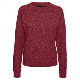 Vero moda Doffy long sleeve blouse - Red (Port Royale / WWhite Melange) дамски,блузи,vero,moda,doffy,long,sleeve,blouse,red,(port,royale,wwhite,melange)