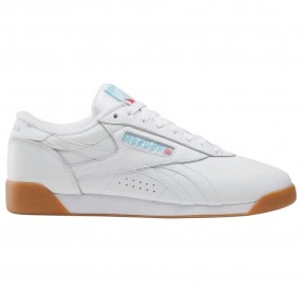 Маратонки Reebok Freestyle Low trainers - White (White / White / Gum) маратонки,мъжки,маратонки,дамски,маратонки,reebok,freestyle,low,trainers,white,(white,white,gum)
