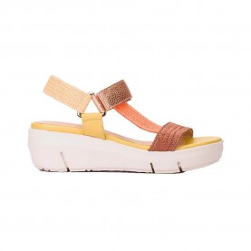 сандали,на,платформа,дамски,сандали,и,чехли,wonders,flynn,90,wedge,sandals,brown,orange,(brown,orange)
