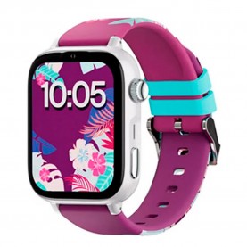 Savefamily SaveWatch Plus 2 smartwatch - White / Pink (White / Maui) часовници,savefamily,savewatch,plus,2,smartwatch,white,pink,(white,maui)