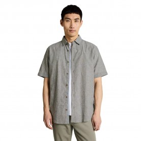 Риза с къс ръкав Tom tailor 1049611 short sleeve shirt - Grey (Faded Leaf Green Chambray) риза,с,къс,ръкав,дамски,ризи,мъжки,ризи,tom,tailor,1049611,short,sleeve,shirt,grey,(faded,leaf,green,chambray)