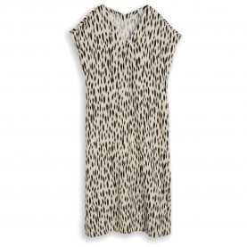 Рокля Tom tailor 1049900 sleeveless dress - Beige (Sand Stone Beige Abstract Dot) рокля,дамски,поли,и,рокли,tom,tailor,1049900,sleeveless,dress,beige,(sand,stone,beige,abstract,dot)