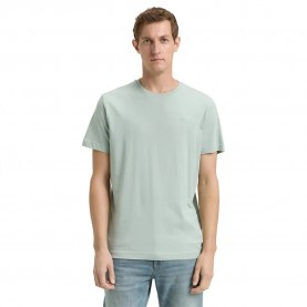 Тениска Tom tailor 1050139 short sleeve T-shirt - Green (Soft Greyish Green) тениска,мъжки,тениски,дамски,тениски,tom,tailor,1050139,short,sleeve,t,shirt,green,(soft,greyish,green)