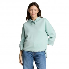 Суичър Tom tailor 1050482 hoodie - Blue (Blue Haze) суичър,дамски,блузи,tom,tailor,1050482,hoodie,blue,(blue,haze)
