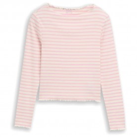 Тениска Tom tailor 1050635 long sleeve T-shirt - Pink (Offwhite Pink Stripe) тениска,мъжки,тениски,дамски,тениски,tom,tailor,1050635,long,sleeve,t,shirt,pink,(offwhite,pink,stripe)