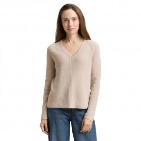блуза,дамски,блузи,tom,tailor,1050748,sweatshirt,beige,(dusty,alabaster,melange)