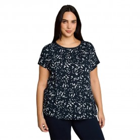 Тениска Tom tailor 1050877 short sleeve T-shirt - Blue (Navy Dot) тениска,мъжки,тениски,дамски,тениски,tom,tailor,1050877,short,sleeve,t,shirt,blue,(navy,dot)