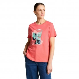 Тениска Tom tailor 1051799 T-shirt - Pink (Soft Coral Pink) тениска,мъжки,тениски,дамски,тениски,tom,tailor,1051799,t,shirt,pink,(soft,coral,pink)