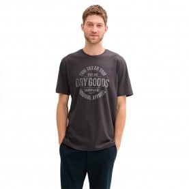 тениска,мъжки,тениски,дамски,тениски,tom,tailor,printed,1034536,short,sleeve,t,shirt,grey,(tarmac,grey)