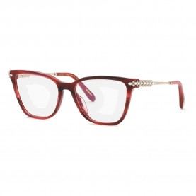 очила,chopard,vch421s,550933,55x17x130,mm,reading,glasses,brown,(striped,shiny,raspberry)