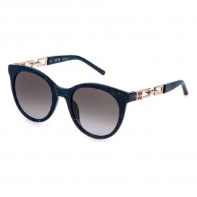 Слънчеви очила Escada SESG40-520WA2 52x21x140 mm woman sunglasses - Clear (Shiny Glittery Blue) слънчеви,очила,слънчеви,очила,escada,sesg40,520wa2,52x21x140,mm,woman,sunglasses,clear,(shiny,glittery,blue)