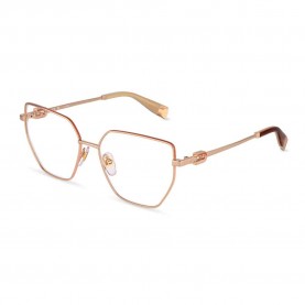 Furla VFU873-550367 55x16x140 mm Reading Glasses - Golden (Shiny Rose Gold With Brown Parts) очила,furla,vfu873,550367,55x16x140,mm,reading,glasses,golden,(shiny,rose,gold,with,brown,parts)