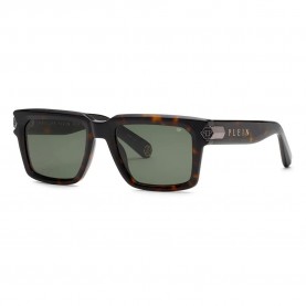 слънчеви,очила,слънчеви,очила,philipp,plein,spp181m,540722,54x20x150,mm,sunglasses,brown,(shiny,dark,havana)