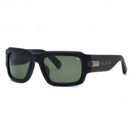 слънчеви,очила,слънчеви,очила,philipp,plein,spp182m,560703,56x21x135,mm,sunglasses,black,(matt,sandblasted,black)