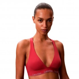 Calvin klein LV00Q61067 Triangle bikini top - Pink (Fall Berry) дамски,бански,костюми,calvin,klein,lv00q61067,triangle,bikini,top,pink,(fall,berry)