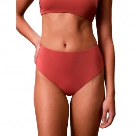 Calvin klein LV00Q62706 High bikini bottom - Pink (Dusty Cedar) дамски,бански,костюми,calvin,klein,lv00q62706,high,bikini,bottom,pink,(dusty,cedar)