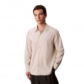 риза,с,дълъг,ръкав,дамски,ризи,мъжки,ризи,calvin,klein,lv04ld126g,long,sleeve,shirt,beige,(tofu)