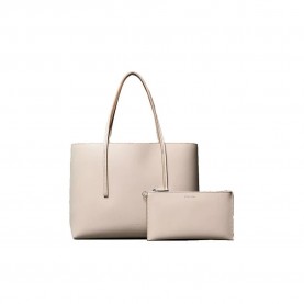 Пазарска чанта Calvin klein LV04F3275G Shopper Bag - White (Chateau / Desert Taupe) пазарска,чанта,всички,чанти,calvin,klein,lv04f3275g,shopper,bag,white,(chateau,desert,taupe)