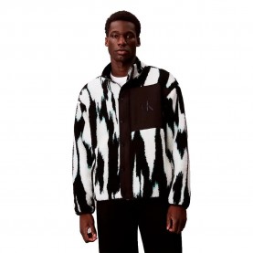 яке,мъжки,якета,дамски,якета,и,палта,calvin,klein,jeans,3,fleece,jacket,white,(black)