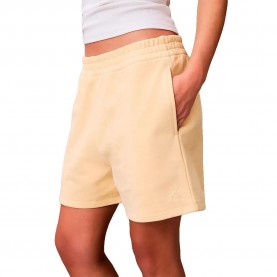 дънки,дамски,панталони,calvin,klein,jeans,essentials,french,terry,archive,shorts,yellow,(sunlight)
