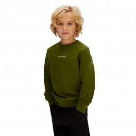 блуза,детски,блузи,calvin,klein,jeans,ib0ib02617,sweatshirt,green,(rich,cypress)