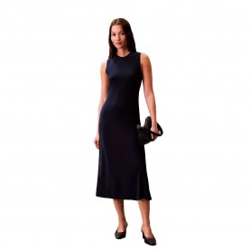 Дънки Calvin klein jeans LV044C236G sleeveless midi dress - Blue (Sky Captain) дънки,дамски,поли,и,рокли,calvin,klein,jeans,lv044c236g,sleeveless,midi,dress,blue,(sky,captain)